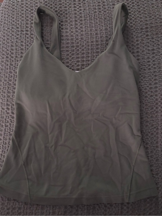 lululemon athletica Tops - lululemon athletica Olive Scoop Neck Tank Top